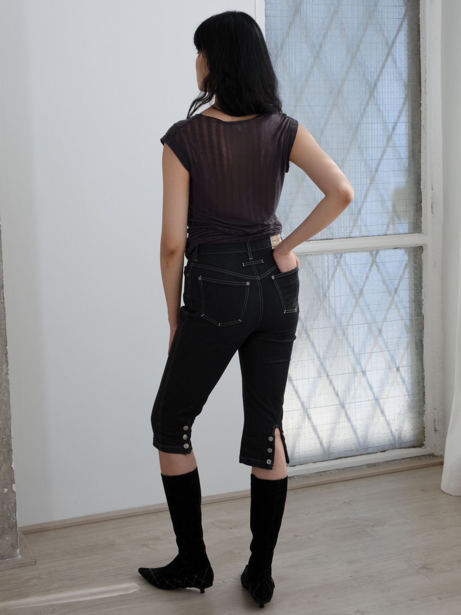 0513 / Jean Paul Gaultier Capri Jeans