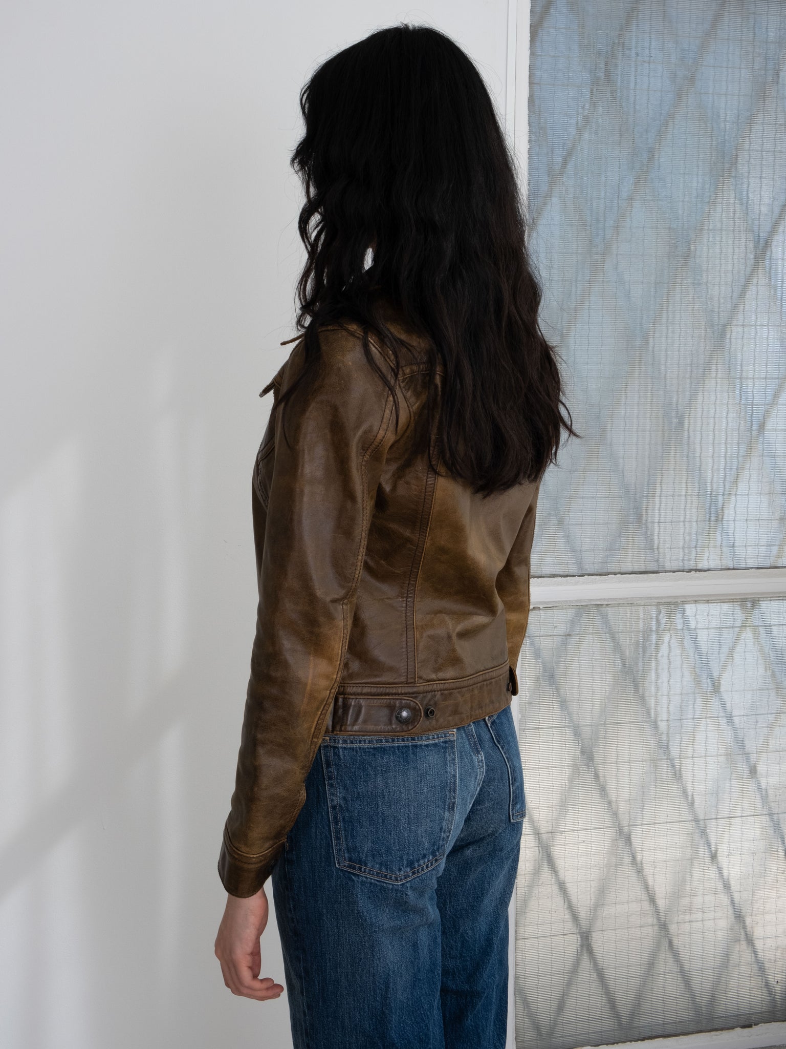 0595 / Leather Jacket