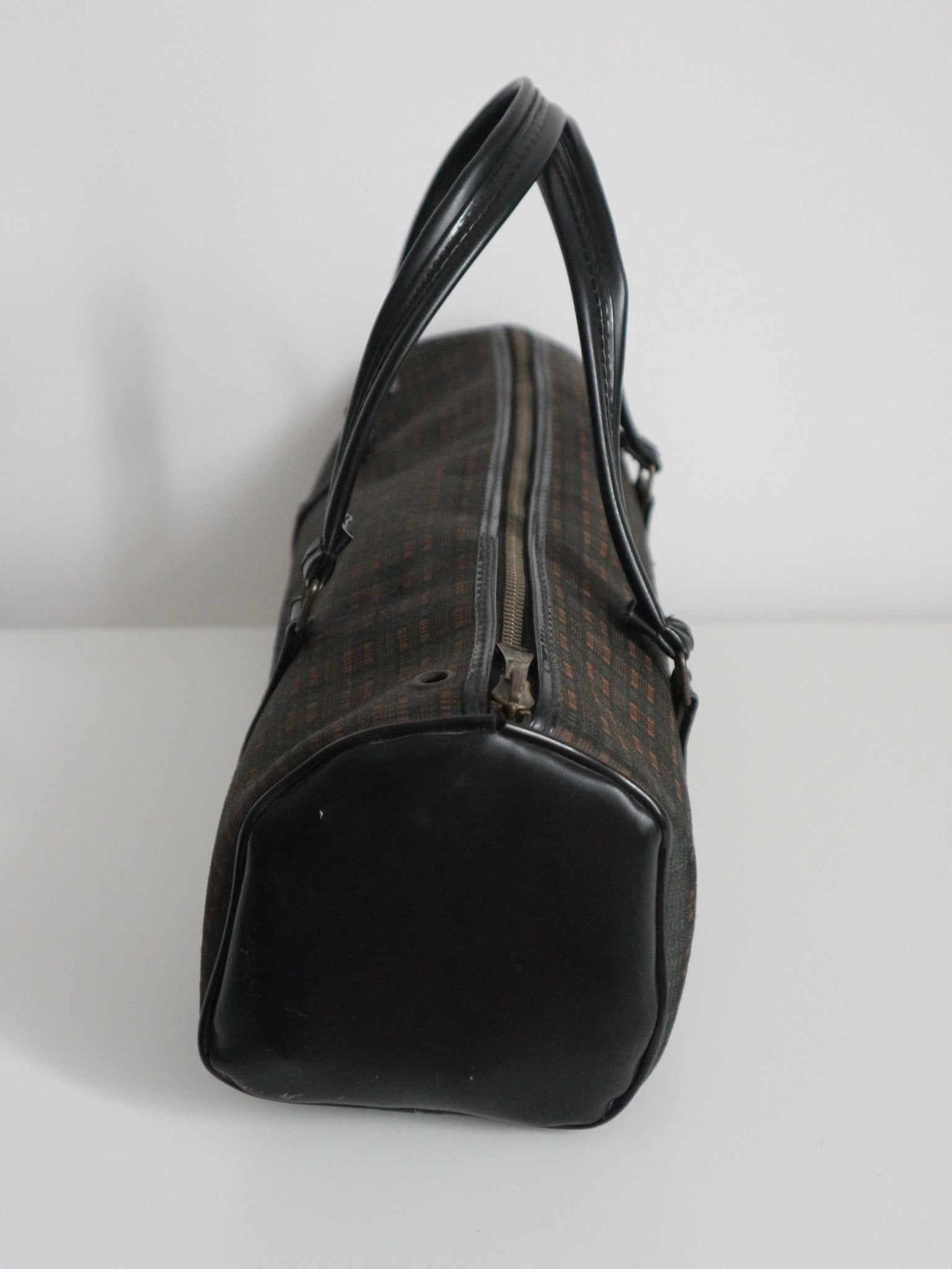 0511 / Plaid Duffle Bag