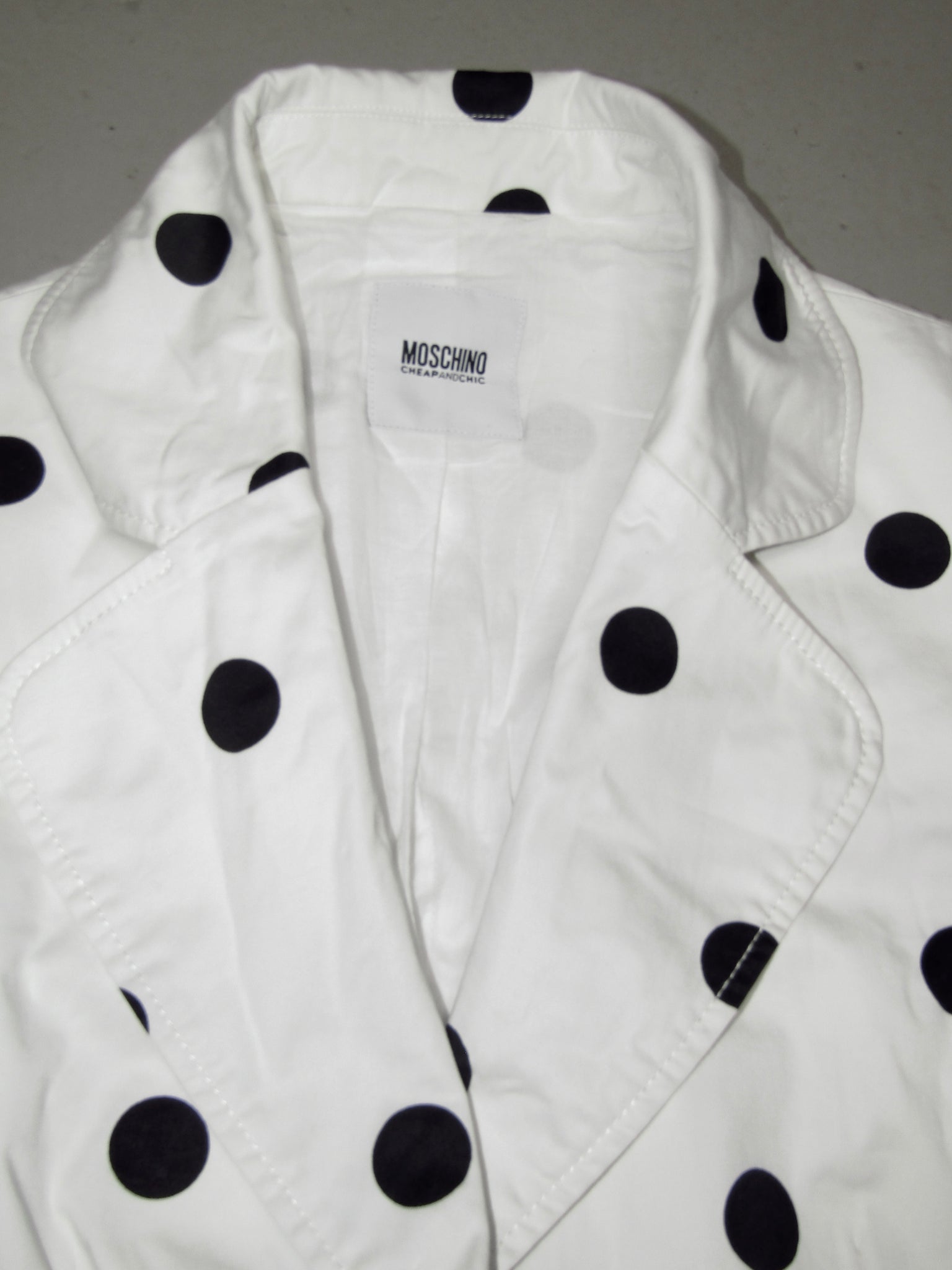 0505 / Moschino Polka Dot Blazer