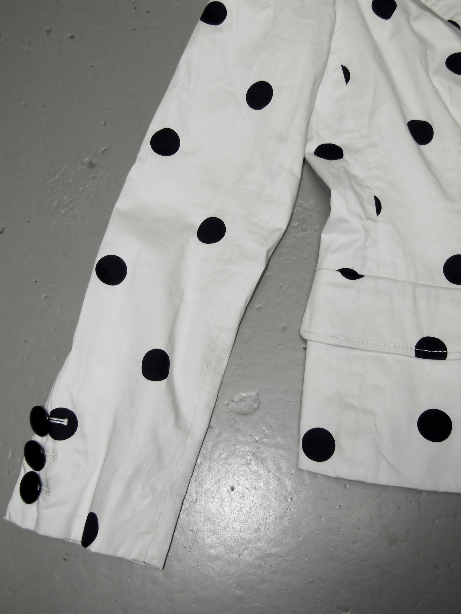 0505 / Moschino Polka Dot Blazer