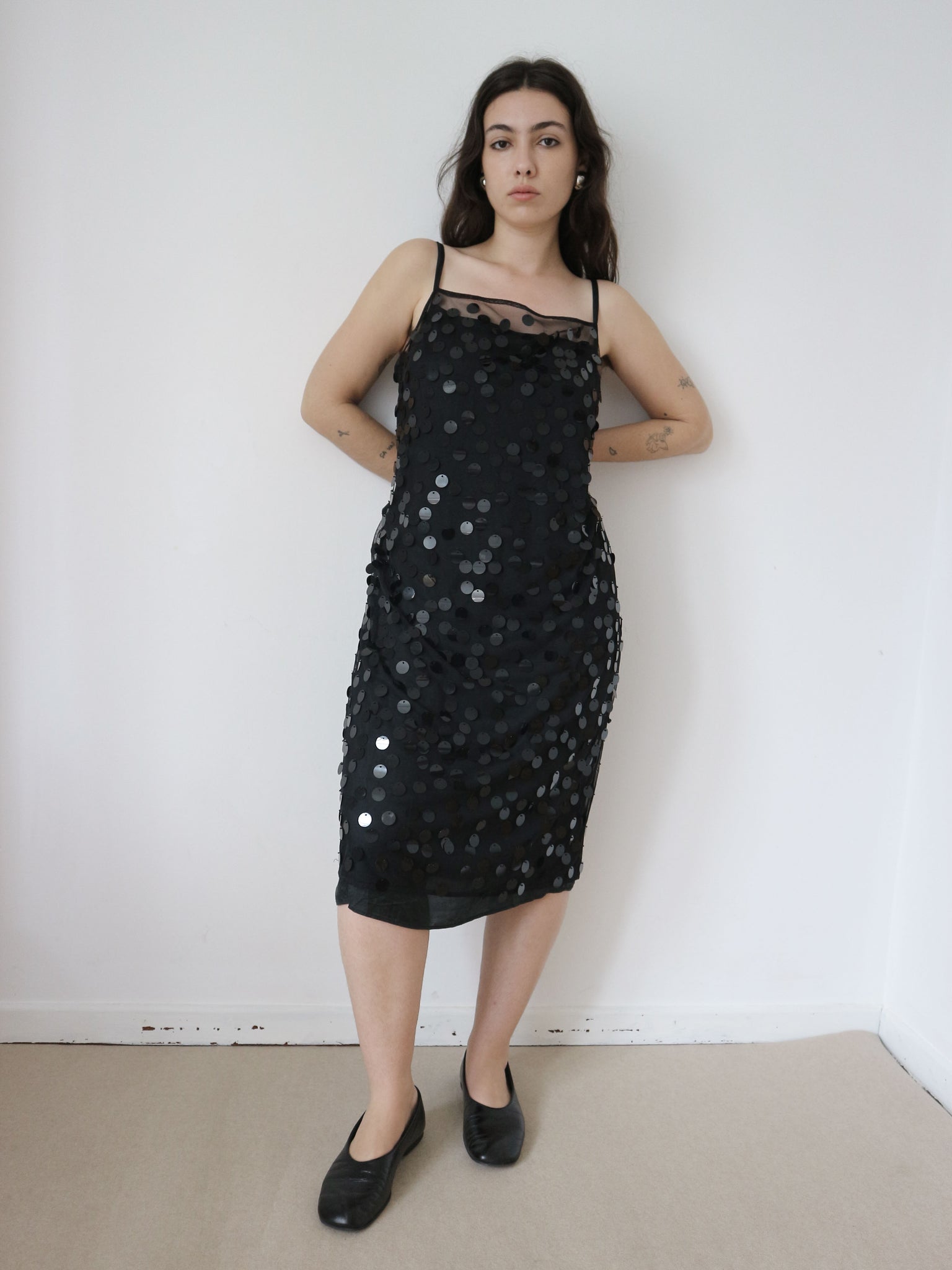 0657 / Moschino Sequin Dress