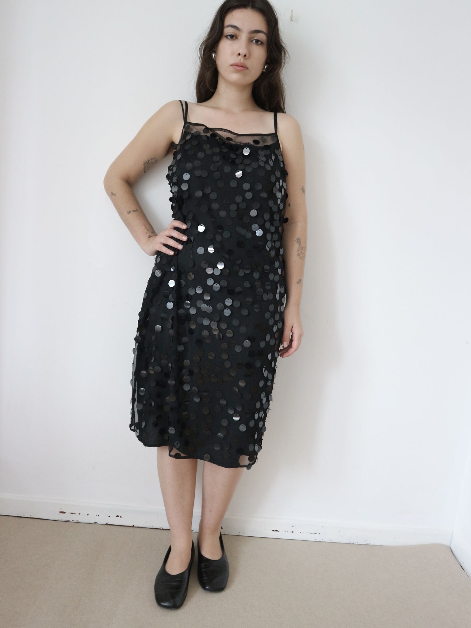 0657 / Moschino Sequin Dress