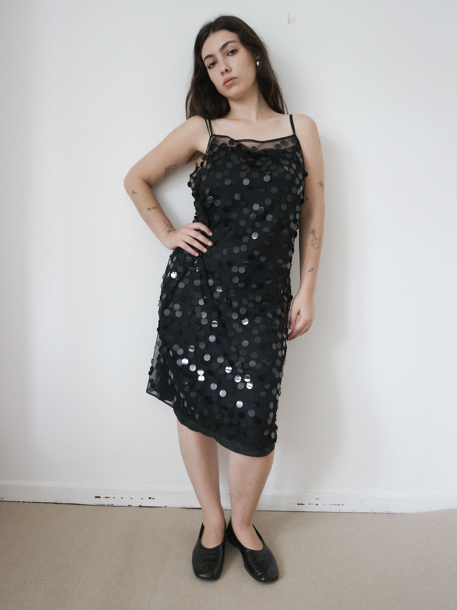 0657 / Moschino Sequin Dress