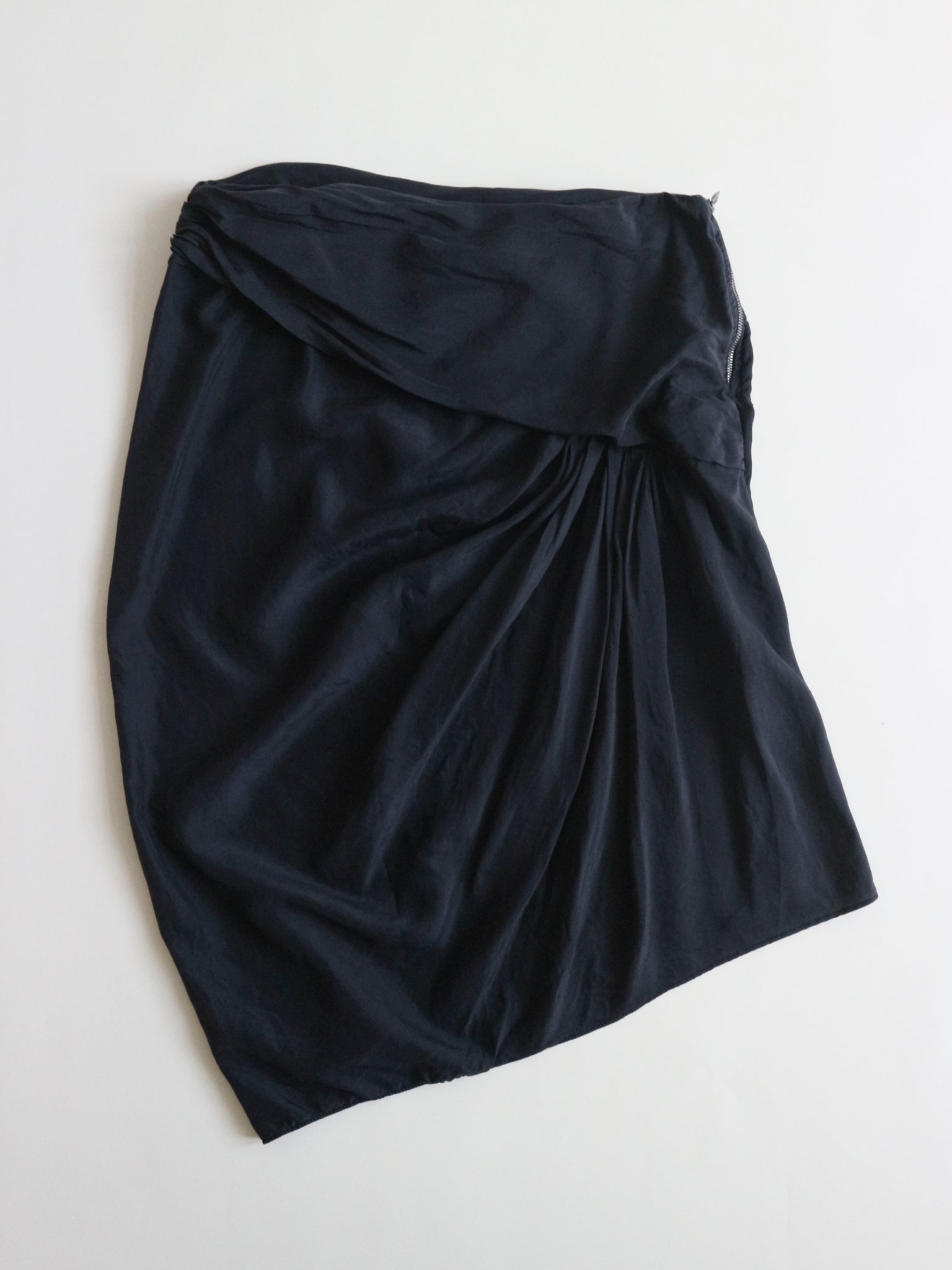 0581 / Diesel Silk Asymmetric Skirt