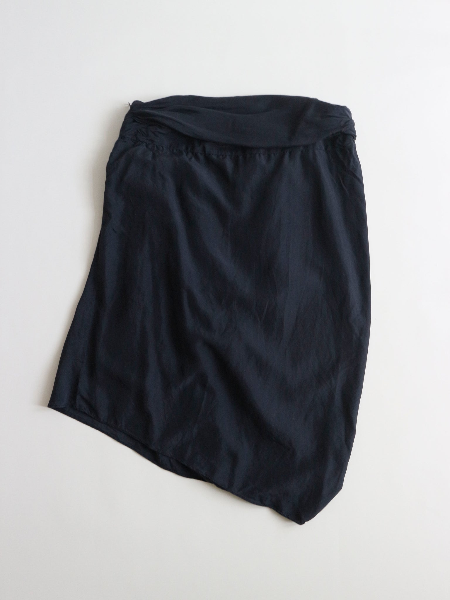 0581 / Diesel Silk Asymmetric Skirt