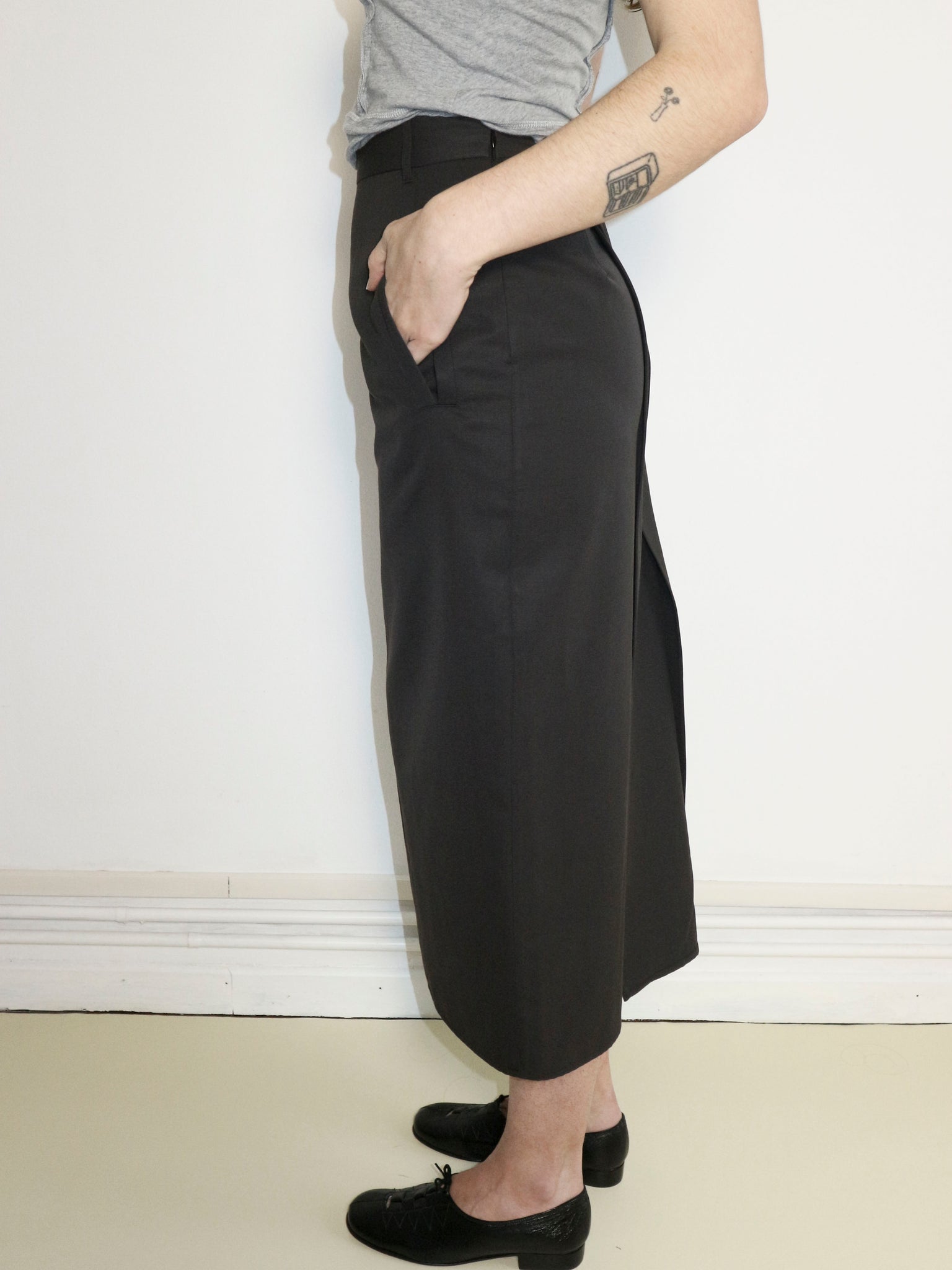 0678 / 90s Jean Paul Gaultier Tailored Skirt (S)