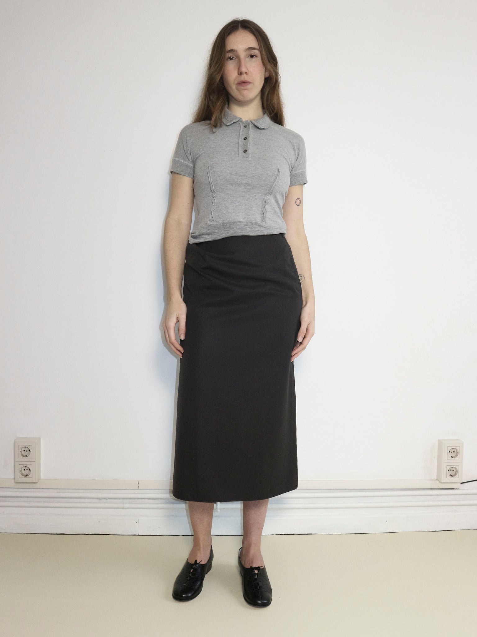 0678 / 90s Jean Paul Gaultier Tailored Skirt (S)