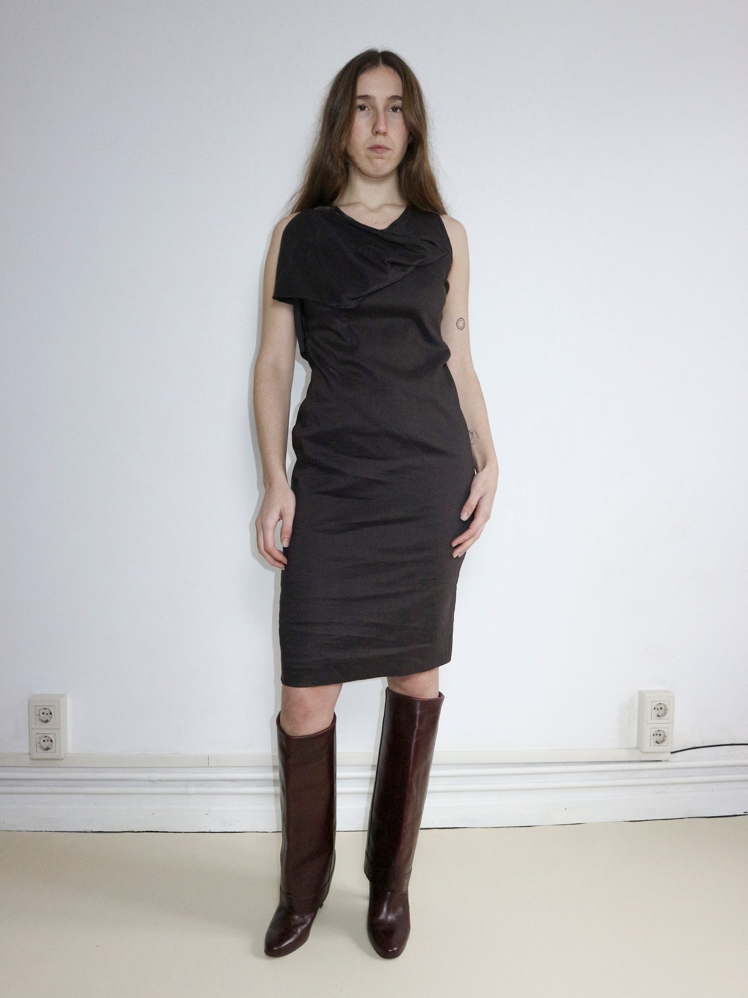 0610 / Asymmetric Dress (S)