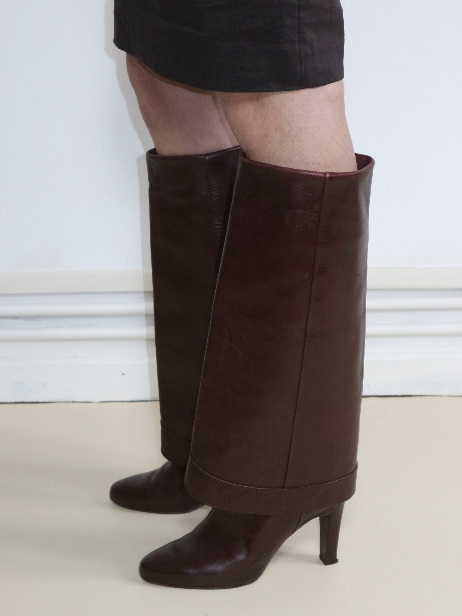 0420 / Double Layered Boots (40)