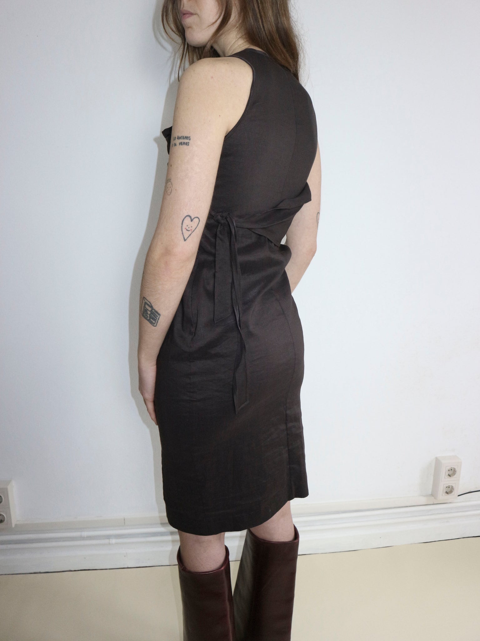 0610 / Asymmetric Dress (S)