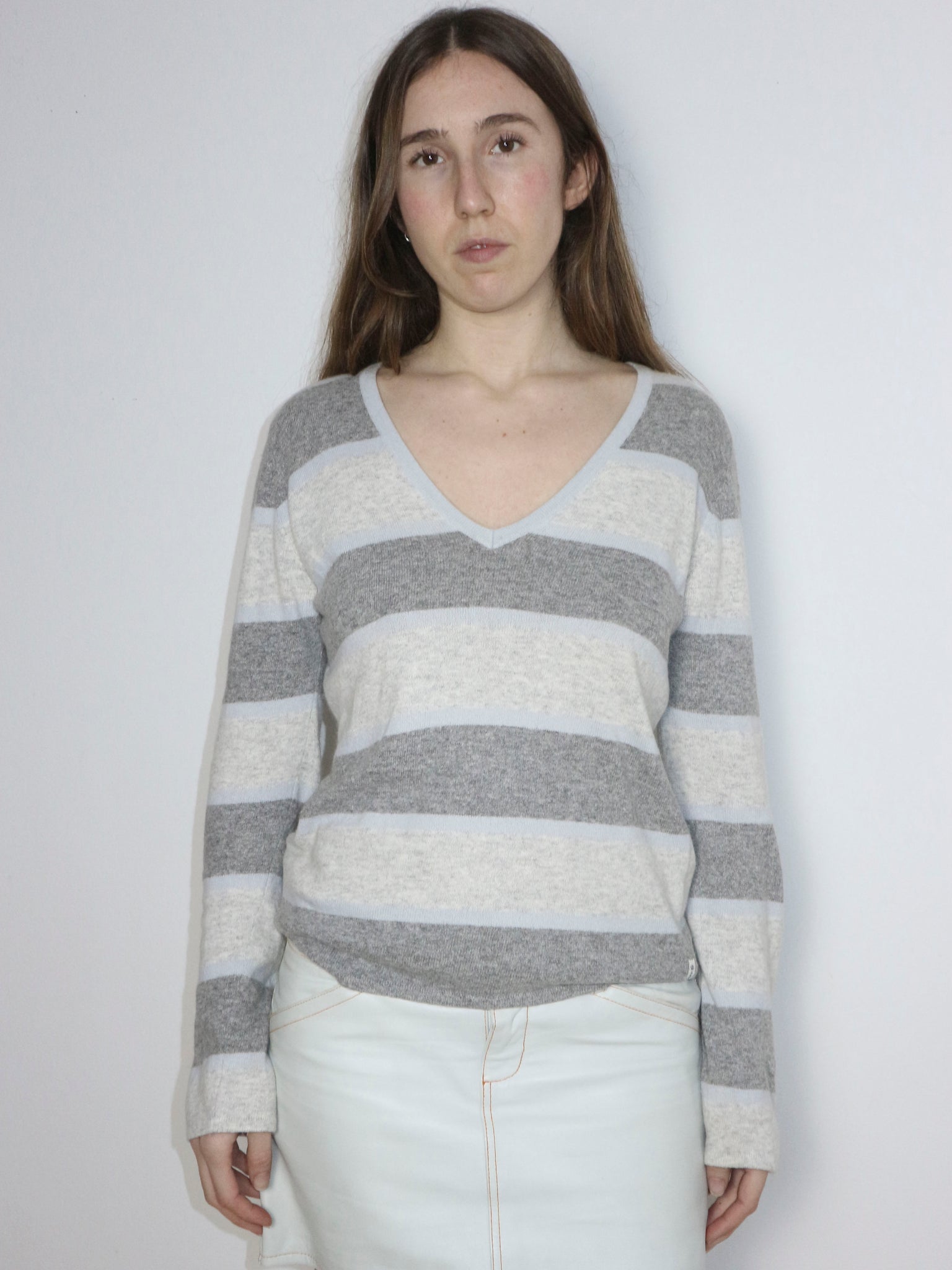 0694 / Striped Armani Jumper (M/L)