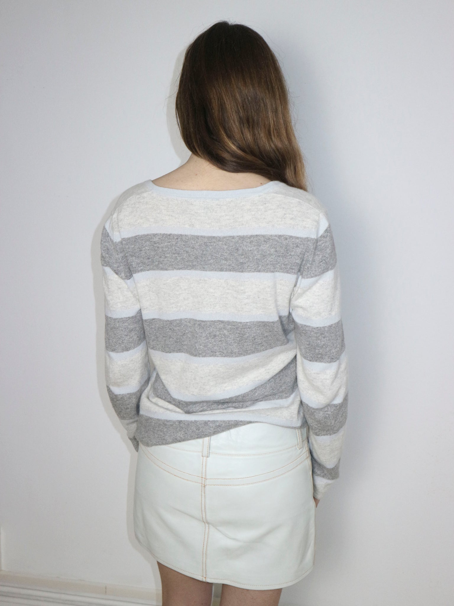 0694 / Striped Armani Jumper (M/L)