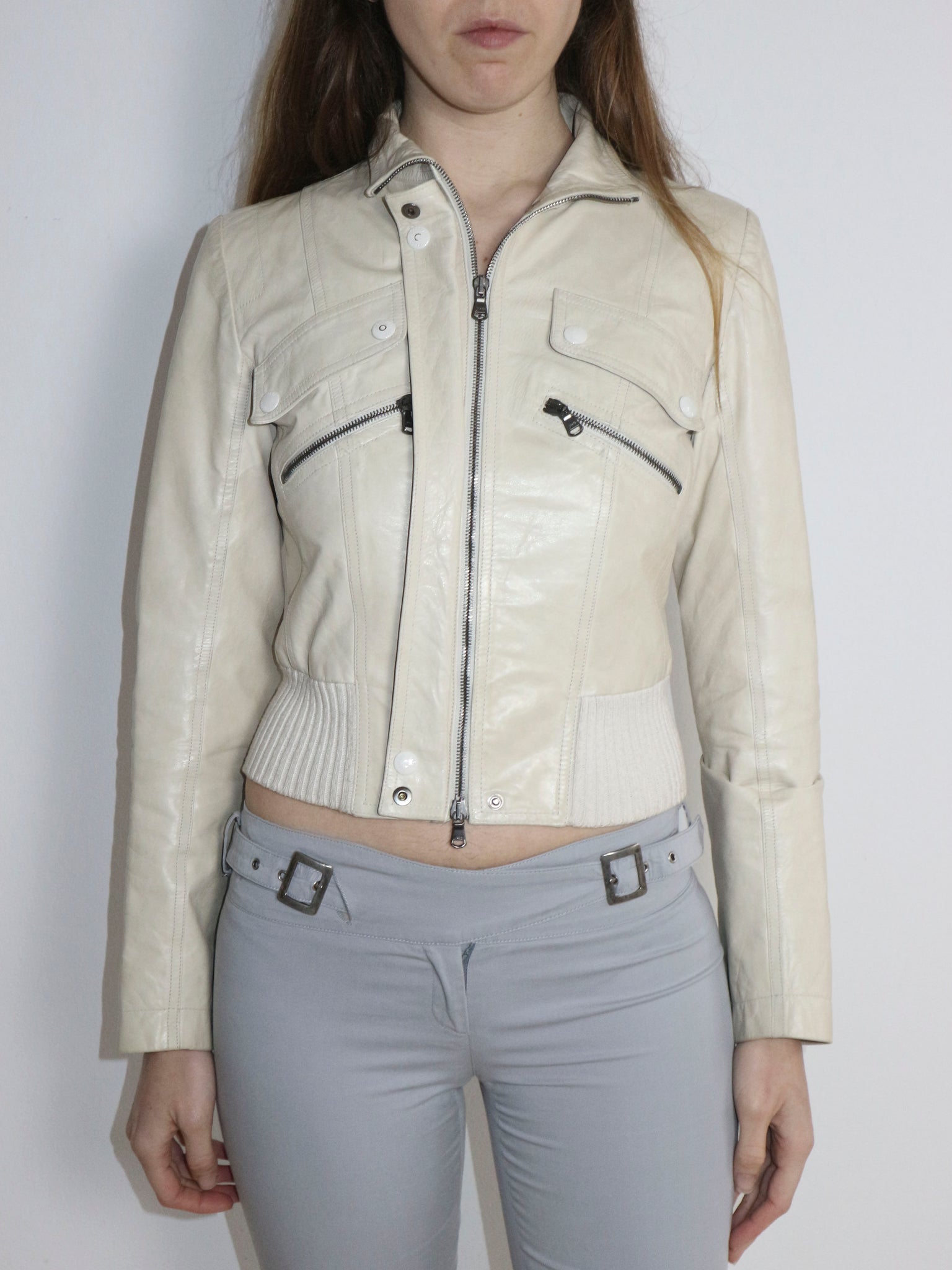 0691 / Leather Jacket (S)