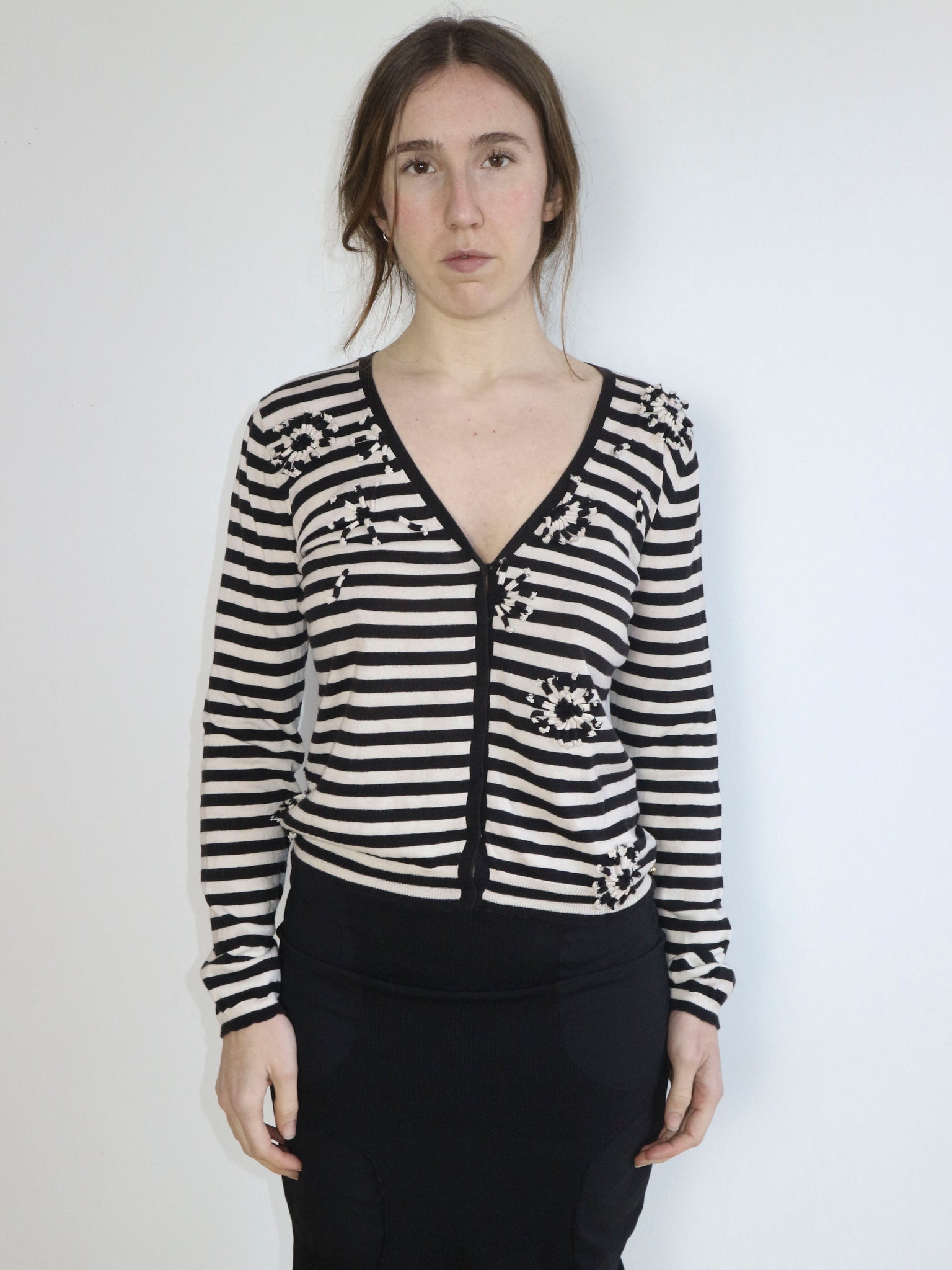 0701 / Sonia Rykiel Cardigan (S/M)