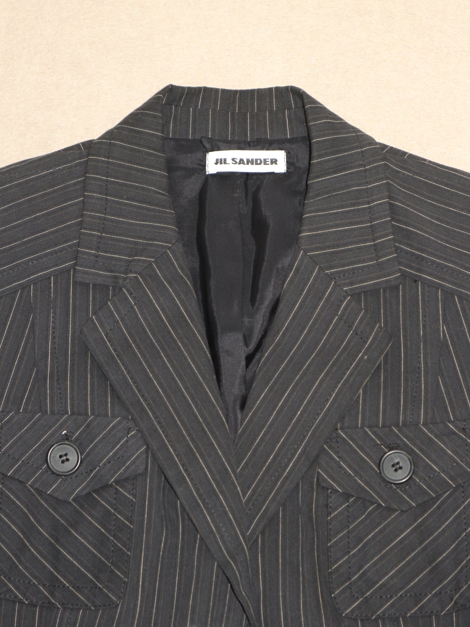 0441 / Jil Sander Striped Blazer